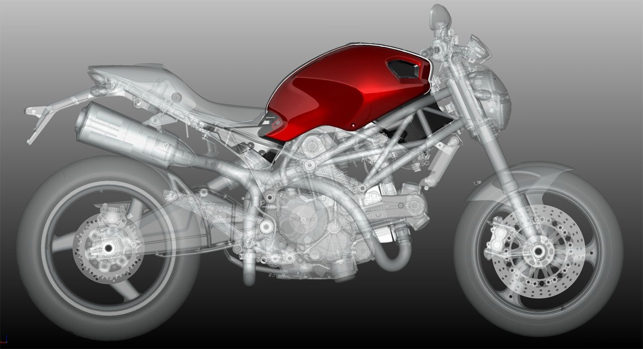 Ducati Monster Art Si Monster Yang Jadi Jinak Desain