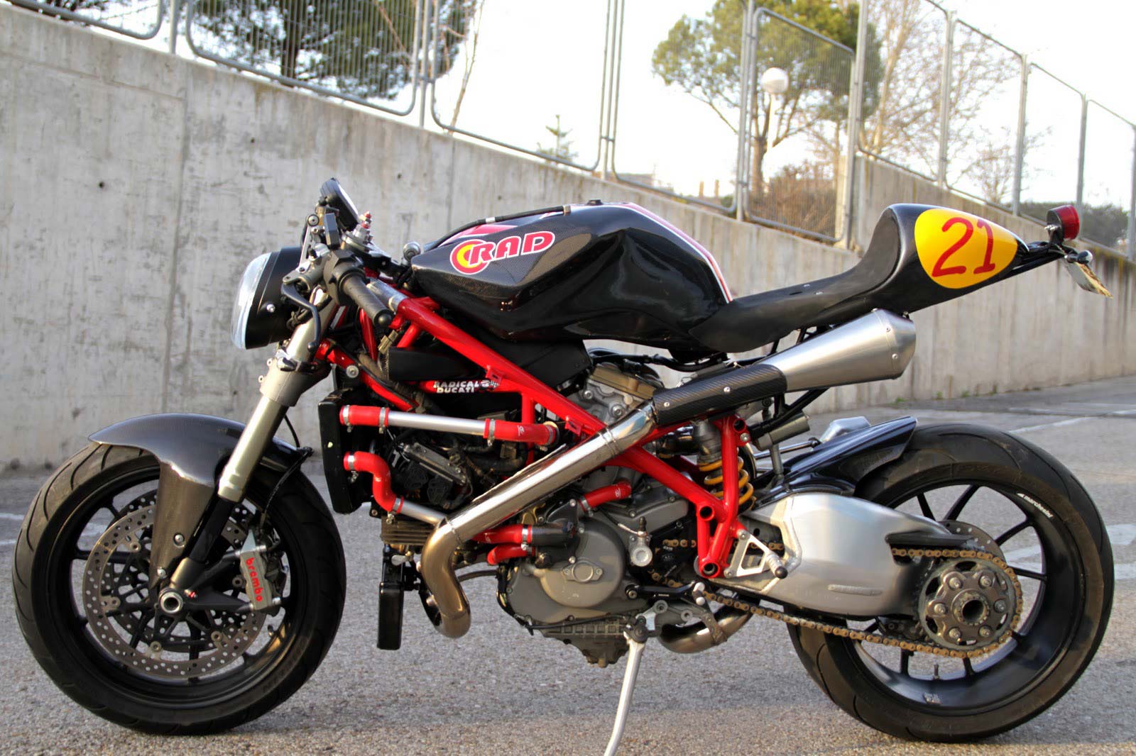 Radical Ducati Mikaracer 8 Desain Modifikasi Motor Terbaik Www